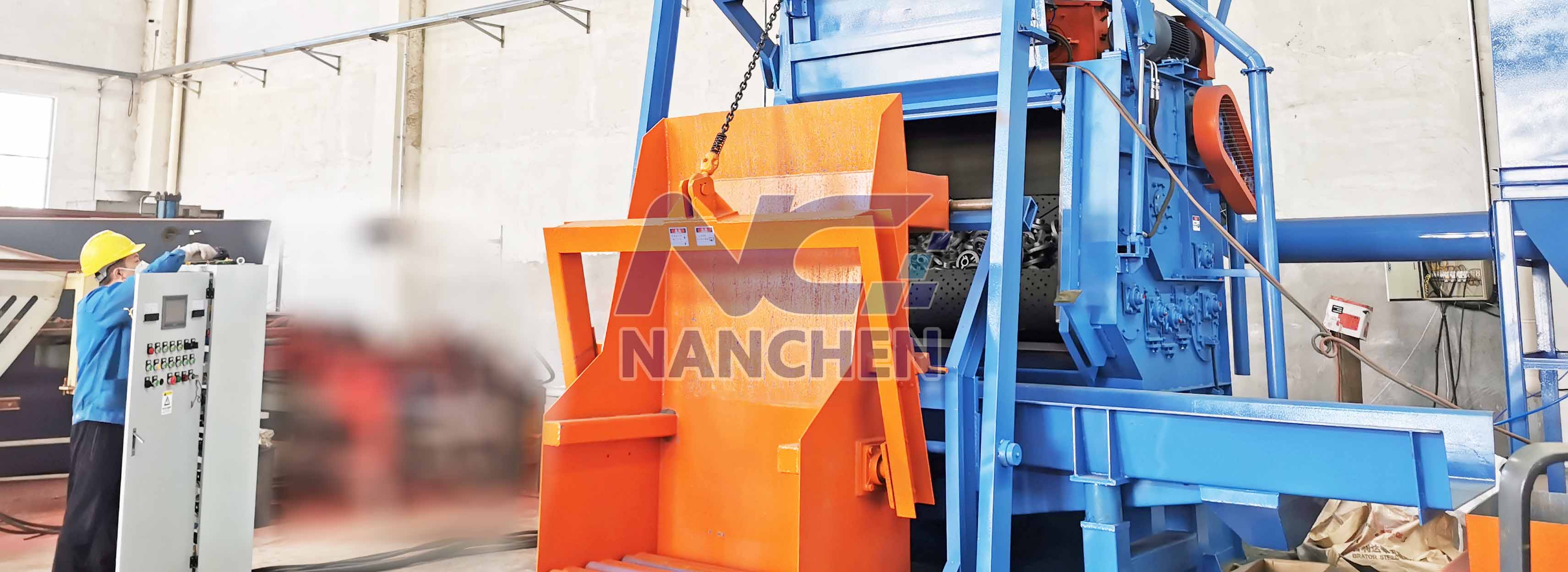 Shot blasting machine