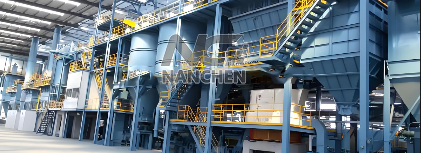 Green sand processing equipment